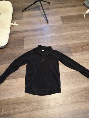 Everlast Black Quarter-Zip Fleece Pullover